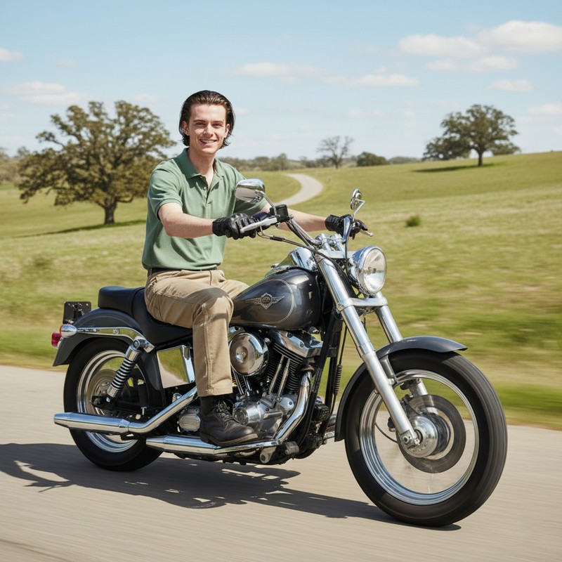 Você de Harley Davidson